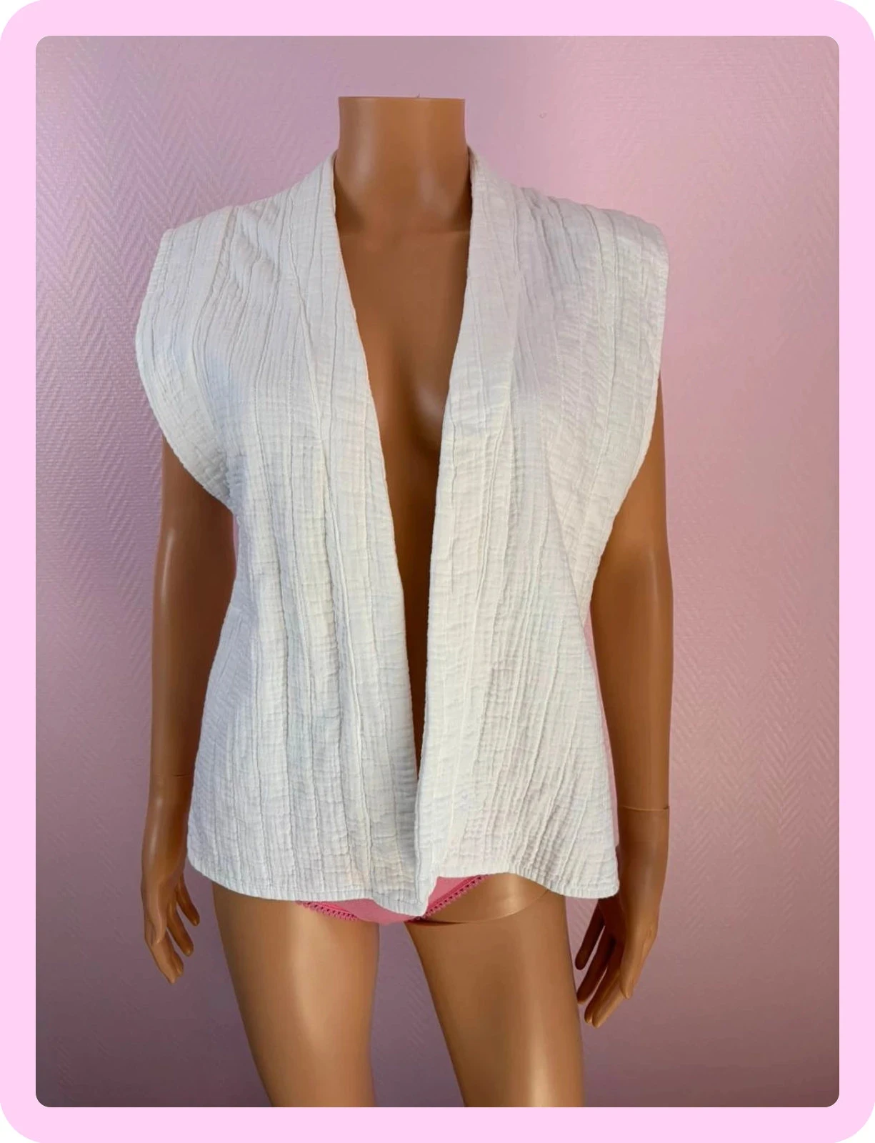 Veste sans manches Joanna taille 38